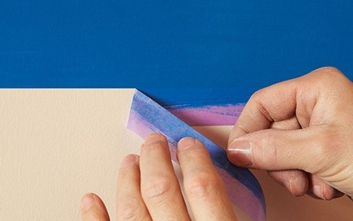 removing tape