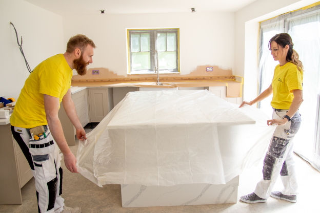 How to mask a room for spray painting in 5 easy steps