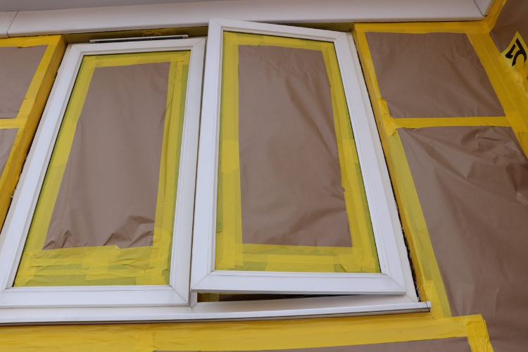 kind of paint on wooden window frames