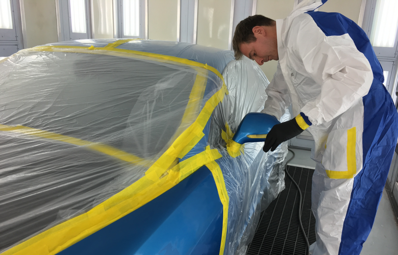 Professional car painting Q1®'s tips for a good and safe job