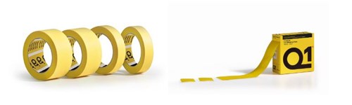 yellow automotive tapes