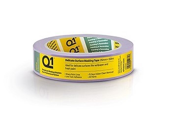 Masking Tape (low tack) 50 metre rolls - per Roll.