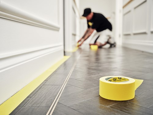 how to stop paint bleeding under tape - painter
