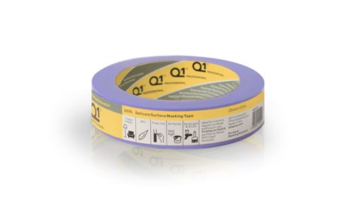 Thin masking tapes for painters